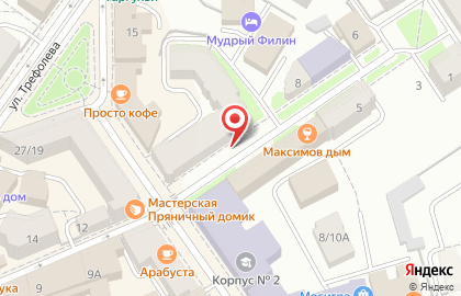 Вишневый сад на улице Максимова на карте