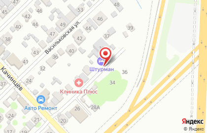 Мини-отель Клуб Штурман на карте
