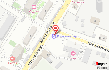 Шинный центр 5колесо в Дзержинском районе на карте