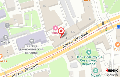 ООО Бизнес Технологии на проспекте Ленина на карте
