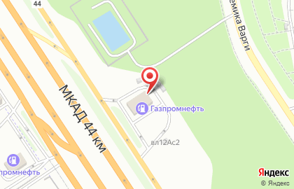 АЗС Газпромнефть на улице Академика Варги на карте