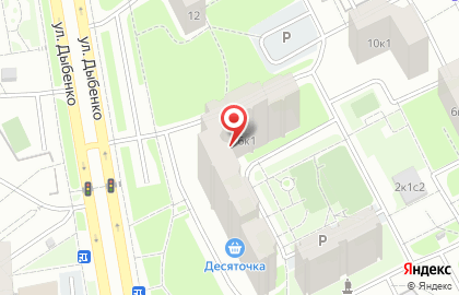Сервисный центр Service-atlantida на улице Дыбенко на карте