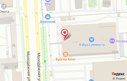 Торгово-монтажная компания Технологии климата на Молодёжной улице на карте