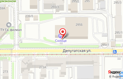 Ресторан Солнце на Байкальской улице на карте