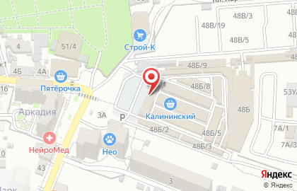 Салон-магазин КОВРЫ на Калинина на карте