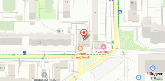Ветеринарная клиника Любимчик на Пионерской улице в Балашихе на карте
