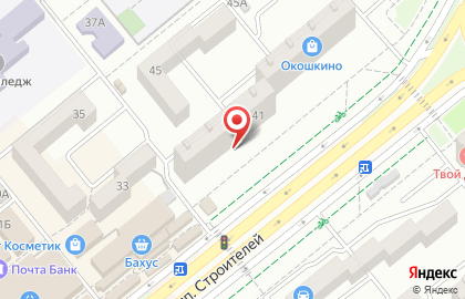 Волгодонский филиал Макси М на проспекте Строителей на карте