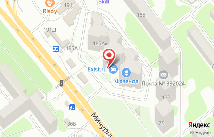 Магазин автозапчастей Exist.ru на Мичуринской улице на карте