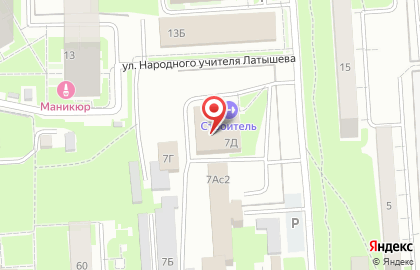 Торговая компания Парус-Сервис в Сиреневом проезде на карте
