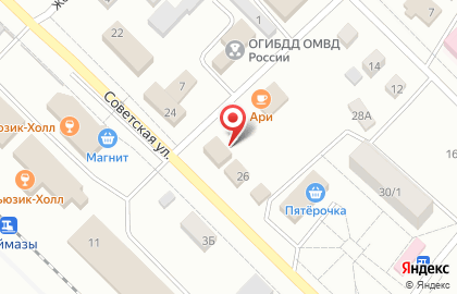 Многопрофильная фирма Регион-авто на Советской улице на карте
