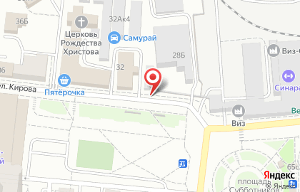 Компания по поставке металлоизделий Снабтехмет на улице Кирова на карте