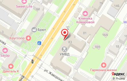 Банкомат Московский Индустриальный банк, филиал в г. Туле на проспекте Ленина, 83 на карте