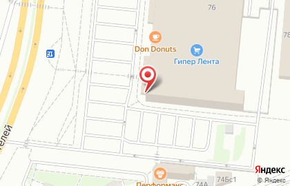 Гипермаркет Лента в Чебоксарах на карте