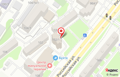 Актау на Российской улице на карте