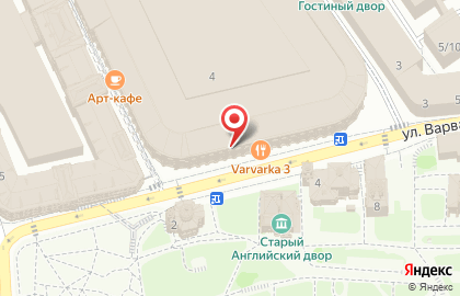 Белый замок на карте