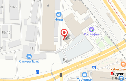 Магазин по продаже фруктов и овощей Витамин на Заводском шоссе на карте