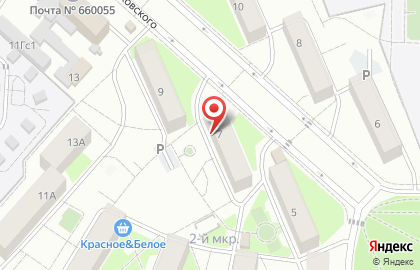 Рыбный отдел на карте
