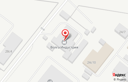 ЗАО Данон Волга на карте