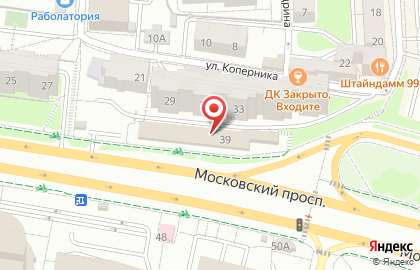 Банкомат Сбербанк России, Калининградское отделение на Московском проспекте, 39 на карте