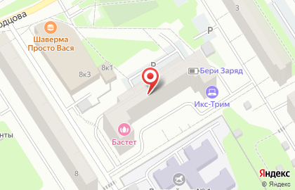 Мой Город на улице Молодцова на карте
