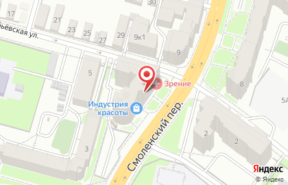 Профи, ООО в Смоленском переулке на карте