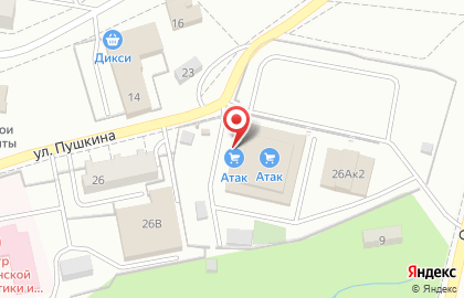 ТЦ Косогорский в Центральном районе на карте