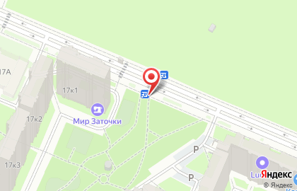Жалюзи Лесопарковая на карте