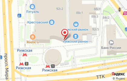 Ресторан быстрого питания Бургер Кинг в Мещанском районе на карте