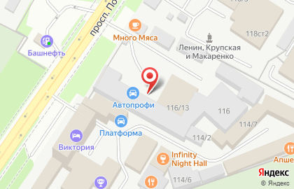 РосАвтоКредит в Центральном районе на карте