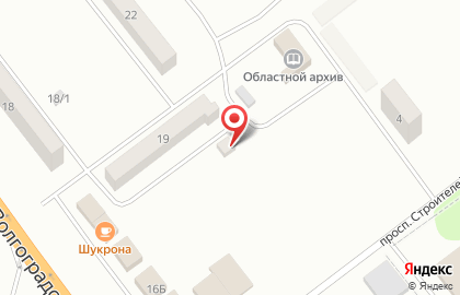 Продуктовый магазин Океан на Волгоградской улице на карте
