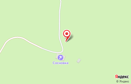 База отдыха Сосновка на карте