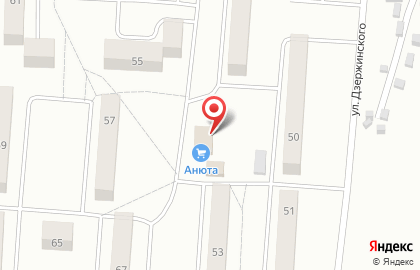 Таверна на улице Дзержинского на карте