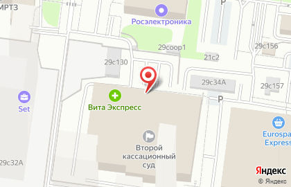 Первый апелляционный суд общей юрисдикции на карте