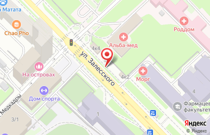 Цветочный магазин Твой букет в Заельцовском районе на карте