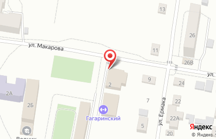 Премьер Кейтеринг на улице Макарова на карте