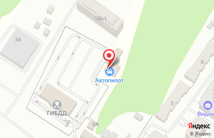 Автосервис Автопилот в Видном на карте