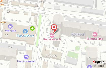 Багетная мастерская в Москве на карте