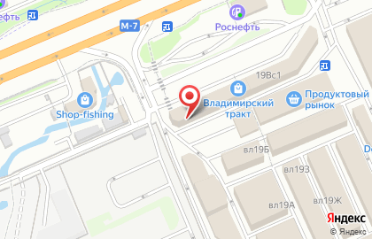 Магазин МастерИнструмент на Новогиреево на карте