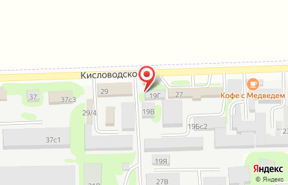Заправочная станция Макс газ на Кисловодском шоссе на карте