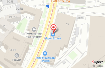 Major Expert на карте