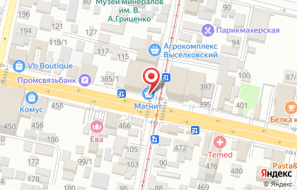 Киоск печатной продукции Роспечать на Садовой улице, д.111А на карте