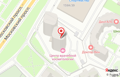 Полиграфическая компания АВМ-сервис на Московском проспекте на карте