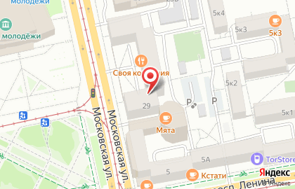 Кулинария Пекарушка на Московской улице на карте