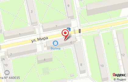 Банкомат СберБанк на улице Мира, 6 на карте