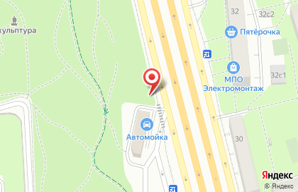 Банкомат КБ Ситибанк на метро Кунцевская на карте