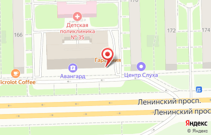 Ремонтно-строительная компания Ютта на Ленинском проспекте на карте