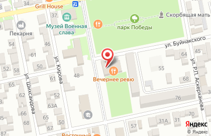 Банкетный зал Вечернее ревю на карте