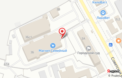 Салон Sobol на Советской улице на карте