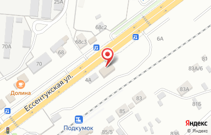 Супермаркет в Ставрополе на карте