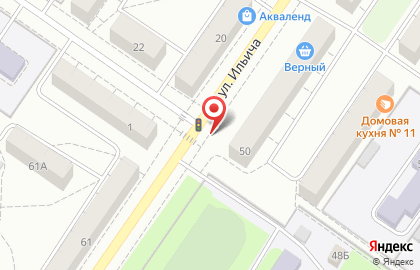 Екатеринбургский мясокомбинат на улице Ильича на карте